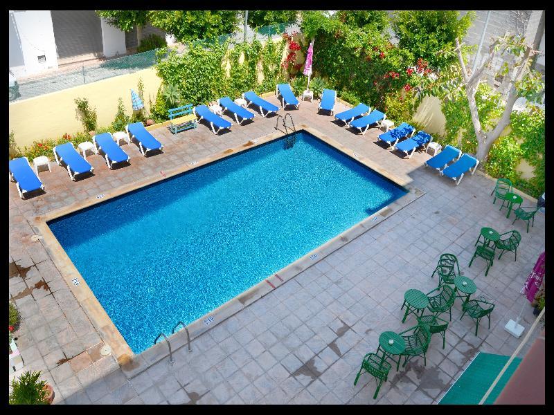 Hostal Valencia Sant Antoni de Portmany Esterno foto